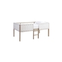 Structure de lit mezzanine format lit simple 39 po Wrenalyn de Ashley - B081-162