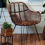 Chaise en rotin
