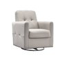 Fauteuil bercant et pivotant en tissu de Elran