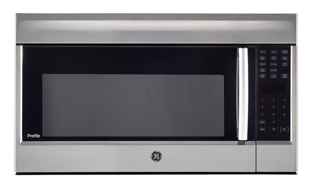 Four à micro-ondes à hotte intégrée de 30 po, 1,8 Pi cu.. avec  technologie convection GE Profile - PVM1899SJC