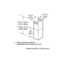 Trousse rallonge de conduit pour hottes Bosch - HCBEXT5UC
