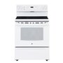 Cuisinière standard électrique de 30 po à surface lisse GE - JCBS630DKWW