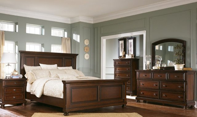 Mobilier de chambre 4 x Porter de Ashley - B697