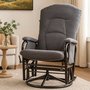 Fauteuil sur billes inclinable berçant et pivotant de Pel