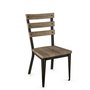 Chaise Dexter avec siège en bois massif de Amisco - 30223