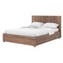 Lit complet format grand lit 60 po. en noyer de Verbois