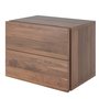 Table de nuit en noyer de Verbois