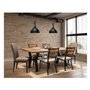 Chaise Dexter avec siège en bois massif de Amisco - 30223