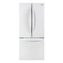 Réfrigérateur trois portes avec porte à deux battants amovible de 30 po., 21,8 pi³ avec technologie SmartDiagnosis™ LG - LRFNS2200W