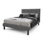 Lit complet Heaven rembourré format grand lit 60 po. de Beaudoin
