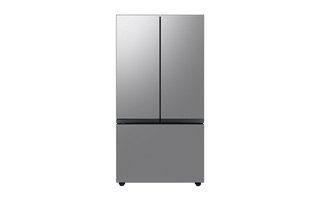 Réfrigérateur trois portes avec porte à deux battants Bespoke, à profondeur de comptoir de 36 po., 24 pi³ avec machine à glaçons double Samsung - RF24BB6600QLAA