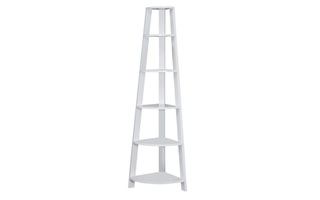 Étagère blanc en coin - 2496