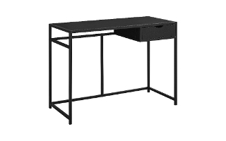 Bureau noir métal noir - 7220