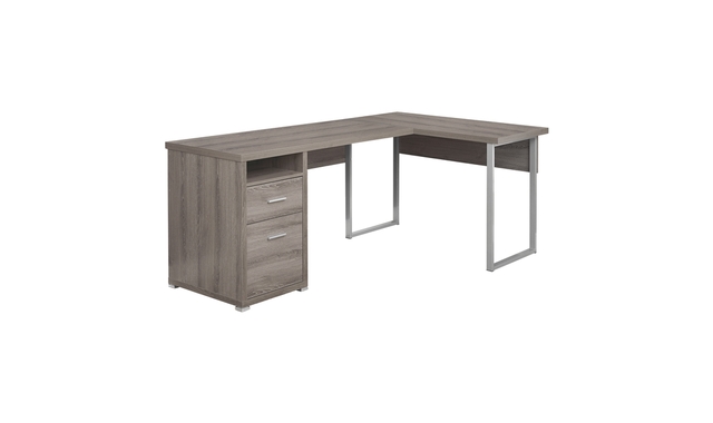 Bureau taupe foncé cote droit ou gauche - 7255