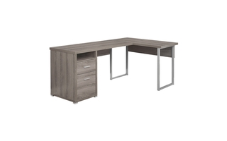 Bureau taupe foncé cote droit ou gauche - 7255