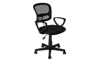 Chaise de Bureau meche noir juvenile multi-position - 7260