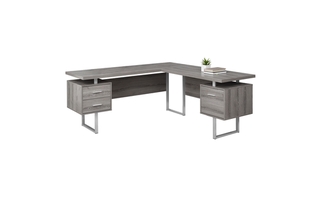 Bureau taupe foncé cote droit ou gauche - 7304