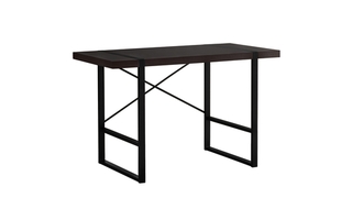 Bureau espresso métal noir - 7311