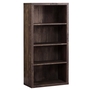 Étagère faux bois brun tablettes ajustable - 7404