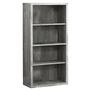 Étagère faux bois gris tablettes ajustable - 7405