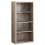 Étagère faux bois taupe tablettes ajustable - 7406