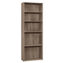 Étagère taupe foncé avec 5 tablettes - 7468