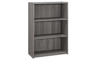 Étagère gris avec 3 tablettes - 7478