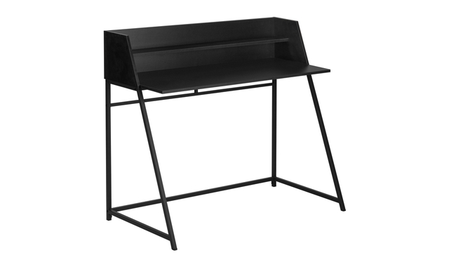Bureau noir métal noir - 7547