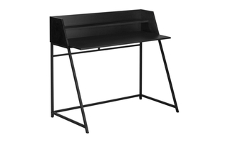 Bureau noir métal noir - 7547