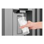 Réfrigérateur trois portes avec porte à deux battants à pronfondeur de comptoir de 36 po., 22.6 Pi cu. avec distributeur d'eau et de glaçons Frigidaire Professional - PRFC2383AF