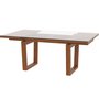 Table de cuisine en noyer de Verbois