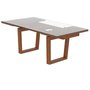 Table de cuisine en noyer de Verbois
