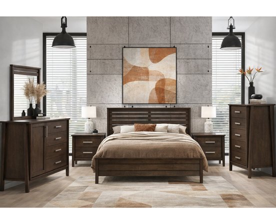 Mobilier de chambre à coucher 5 mcx de Concept Plus