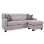 Sofa récamier en tissu de Decor-Rest