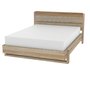 Lit complet en noyer format grand lit 60 po. de Verbois