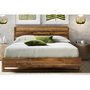 Lit complet en noyer format grand lit 60 po. de Verbois
