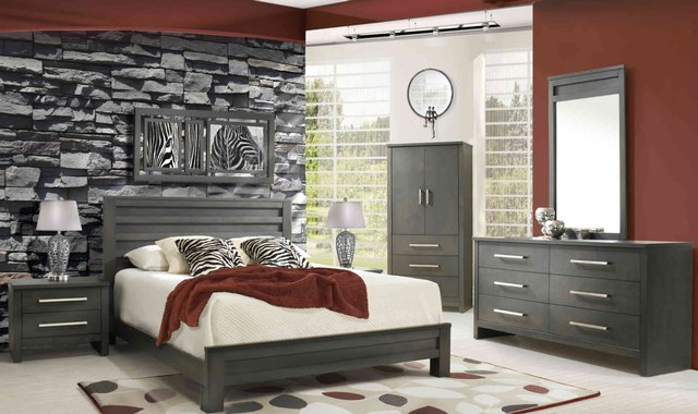 Mobilier de chambre 4 mcx format grand lit 60 po