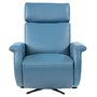 Fauteuil inclinable pivotant en cuir de Elran