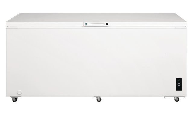 Congélateur horizontal blanc couvercle plein thermostat
