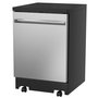 Lave-vaisselle portatif avec l'option sanitaire GE - GPT225SSLSS