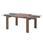Table de salle à manger extensible en noyer de Verbois