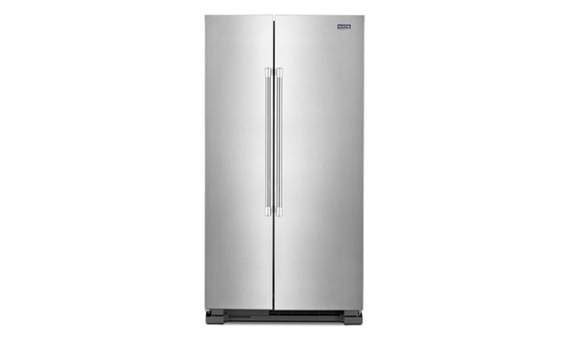 Réfrigérateur côte-à-côte amovible de 36 po., 25 pi³ avec éclairage DEL BrighSeries™ Maytag - MSS25N4MKZ
