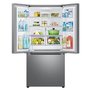 Réfrigérateur trois portes avec porte à deux battants de 33 po, 25 pi³. avec machine à glaçons automatique double avec Ice Bites™ Samsung - RF25C5151SR/AA