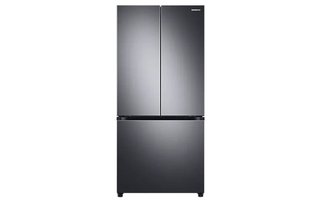 Réfrigérateur trois portes avec porte à deux battants de 33 po, 24,5 pi³. avec Beverage Center™ et pichet d’eau à remplissage automatique Samsung - RF25C5551SG/AA