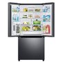 Réfrigérateur trois portes avec porte à deux battants de 33 po, 24,5 pi³. avec Beverage Center™ et pichet d’eau à remplissage automatique Samsung - RF25C5551SG/AA