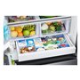 Réfrigérateur trois portes avec porte à deux battants de 33 po, 24,5 pi³. avec Beverage Center™ et pichet d’eau à remplissage automatique Samsung - RF25C5551SG/AA