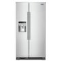 Réfrigérateur côte-à-côte amovible de 36 po, 25 pi³ avec distributeur externe d'eau et de glaçons Maytag - MSS25C4MGZ