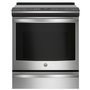 Cuisinière encastrable électrique induction de 30 po. avec technology convection européenne véritable GE Profile - PCHS920YMFS