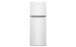 Réfrigérateur à congélateur supérieur pour petit espace de 24 po 12,9 pi³ Whirlpool - WRT313CZLW