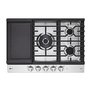 Table de cuisson encastrée à gaz de 30 po avec technologie ThinQ® LG - CBGJ3027S